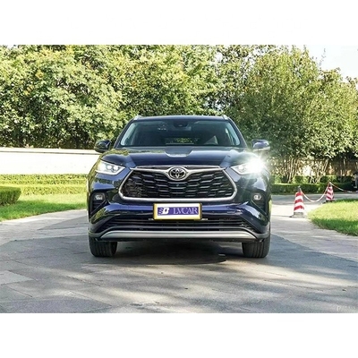 Highlander Toyota Electric Fabric Red Standard Turbo Dark многофункциональный гибридный внедорожник