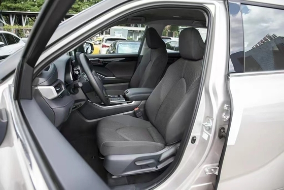 Highlander Toyota Electric Fabric Red Standard Turbo Dark многофункциональный гибридный внедорожник