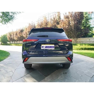 Highlander Toyota Electric Fabric Red Standard Turbo Dark многофункциональный гибридный внедорожник
