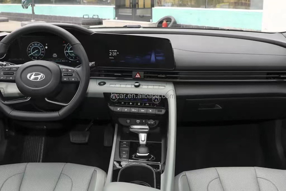 Электрическое рулевое управление Использованный Hyundai Elantra 1.5L спортивный седан с KZ LED камерой и турбо