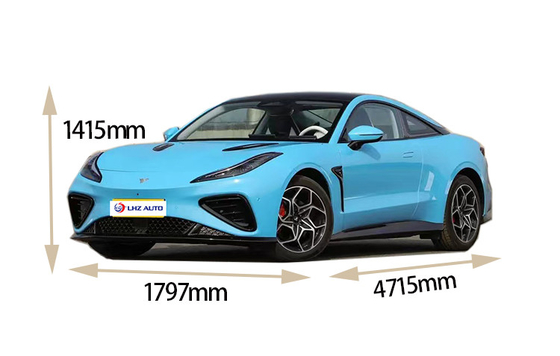 2024 Neta GT560 4 места Чистый электрический внедорожник Автомобиль Электрические автомобили Максимальный крутящий момент Nm 620N.m