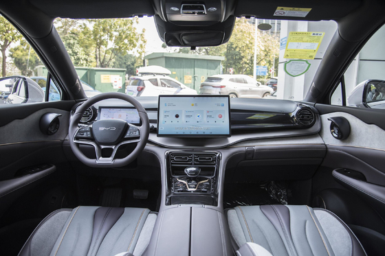 Подержанный Byd Frigate 07 Huweijian Dm-I 0Km Energy Ev Auto Suv Автомобили с дополнительными обновлениями