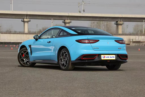 Чистый электрический 2024 Neta Gt 4-местный спортивный автомобиль с максимальной мощностью 340 кВт и двумя дверями