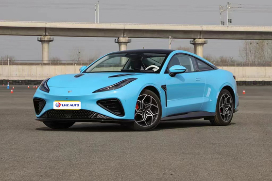 Чистый электрический 2024 Neta Gt 4-местный спортивный автомобиль с максимальной мощностью 340 кВт и двумя дверями