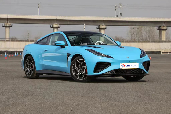 Чистый электрический 2024 Neta Gt 4-местный спортивный автомобиль с максимальной мощностью 340 кВт и двумя дверями