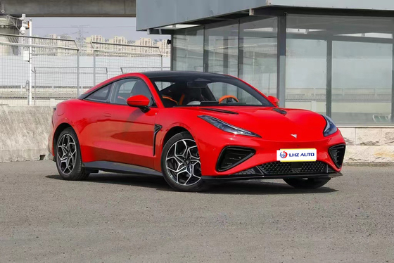 Максимальный крутящий момент 620N.m 2024 NETA Gt Электрический спортивный автомобиль с дальностью 560 км и 4 сиденья