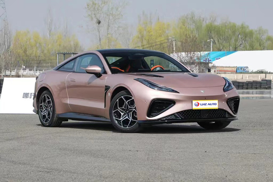 2023 Nezha GT Современный 100% электрический спортивный автомобиль с ускорением 3,7 с 4WD