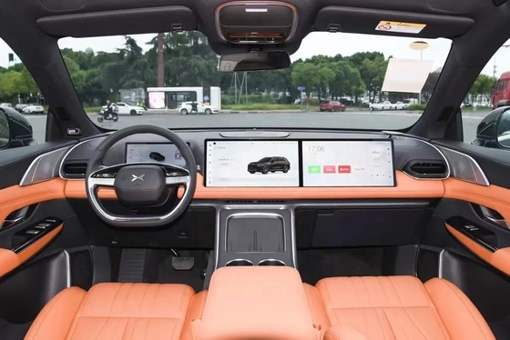 570 км пробега Xpeng G9 SUV 4x4 Электромобиль с колесной базой 650 км и светодиодным дневным освещением