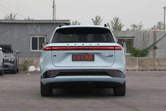 570 км пробега Xpeng G9 SUV 4x4 Электромобиль с колесной базой 650 км и светодиодным дневным освещением