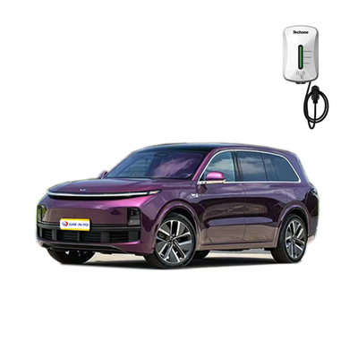 Серебряный Li Xiang L9 MAX 7-местный AWD Drive Электрический внедорожник Автомобиль с мульти-ссылкой передней подвески