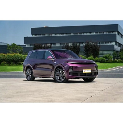 Серебряный Li Xiang L9 MAX 7-местный AWD Drive Электрический внедорожник Автомобиль с мульти-ссылкой передней подвески