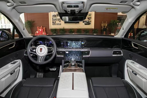 s Самый продаваемый энергетический автомобиль с левым приводом Hongqi e-hs9 с максимальной мощностью ≥ 400Ps